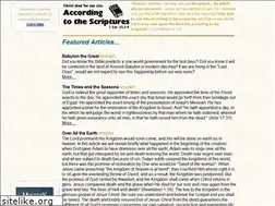 Sites similar to accordingtothescriptures.org