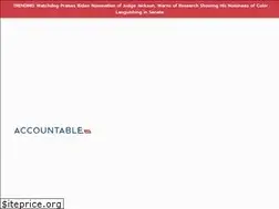 Sites similar to accountable.us