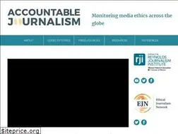 Sites similar to accountablejournalism.org