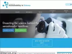 Sites similar to accountablescience.com