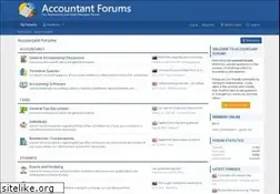 Sites similar to accountantforums.com
