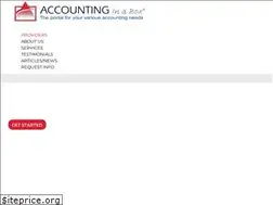 Sites similar to accountinginabox.com