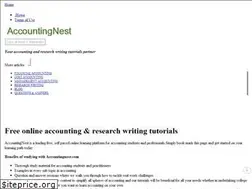 Sites similar to accountingnest.com