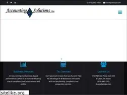 Sites similar to accountingsolutionsinc.com