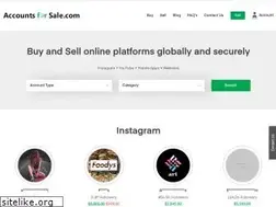 Sites similar to accountsforsale.com