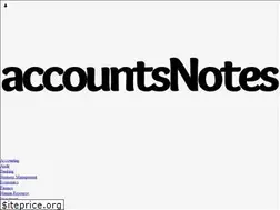 Sites similar to accountsnotes.com