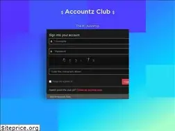 Sites similar to accountz.club
