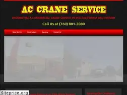 Sites similar to accraneservice.com