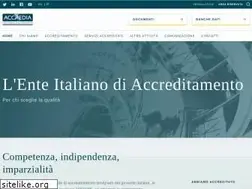 Sites similar to accredia.it