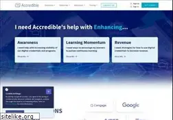 Sites similar to accredible.com