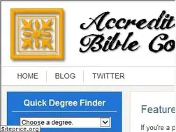Sites similar to accreditedonlinebiblecolleges.org
