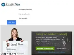 Sites similar to accreditedtutor.org