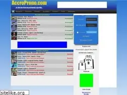 Sites similar to accroprono.com