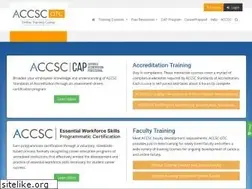 Sites similar to accsctraining.org