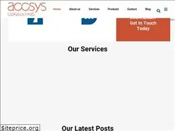 Sites similar to accsysconsulting.com.au