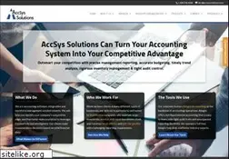Sites similar to accsyssolutions.com