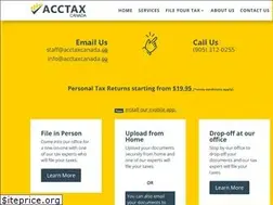 Sites similar to acctaxcanada.com