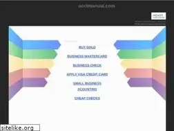 Sites similar to acctmanual.com