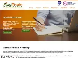 Sites similar to acctrainacademy.com.sg