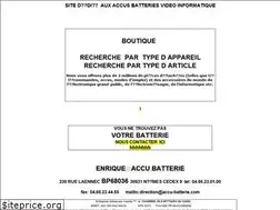 Sites similar to accu-batterie.com