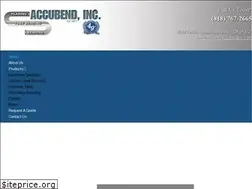Sites similar to accubendinc.com