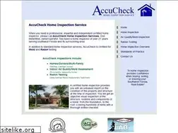 Sites similar to accucheckinspections.com