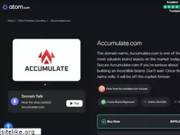Sites similar to accumulate.com
