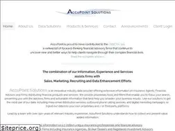 Sites similar to accupointsolutions.com