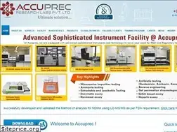Sites similar to accuprec.com