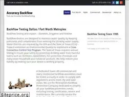 Sites similar to accuracybackflow.com