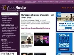 Sites similar to accuradio.com