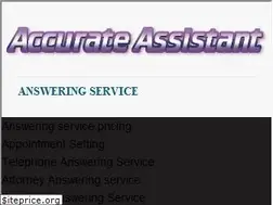 Sites similar to accurateassistant.com