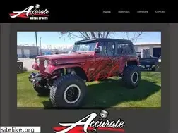 Sites similar to accurateautomotive.net