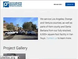 Sites similar to accuratebackflow.net