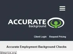 Sites similar to accuratebackground.com