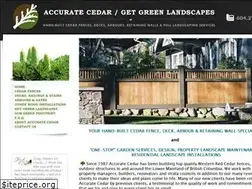Sites similar to accuratecedar.com