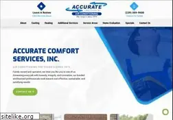 Sites similar to accuratecomfortservices.com