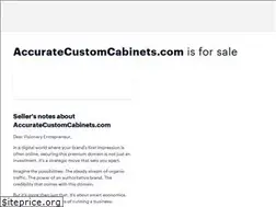 Sites similar to accuratecustomcabinets.com