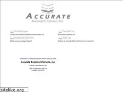 Sites similar to accuratedocument.com