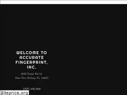 Sites similar to accuratefingerprint.com