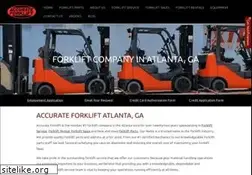 Sites similar to accurateforklift.net