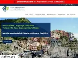 Sites similar to accuratelanguageservices.com