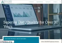 Sites similar to accurateleads.com
