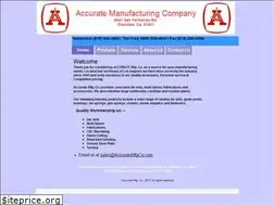Sites similar to accuratemfgco.com