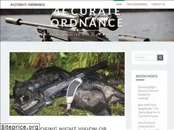 Sites similar to accurateordnance.com
