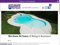 Sites similar to accuratepools.com