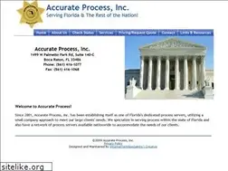 Sites similar to accurateprocess.net