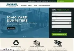 Sites similar to accuraterecycling.com