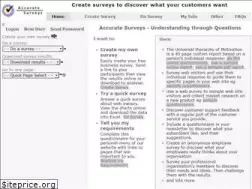 Sites similar to accuratesurveys.com