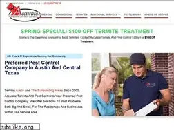 Sites similar to accuratetermite.com